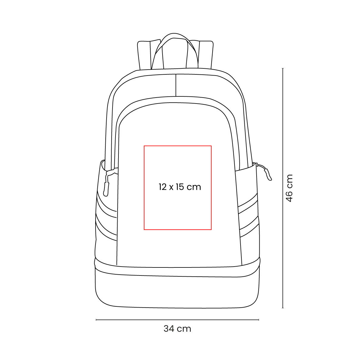 SIN 714 - MOCHILA NEST - MOCHILAS DEPORTIVAS - Image 2